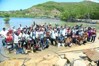 350 youth volunteers take on reforestation project in Pulau Redang