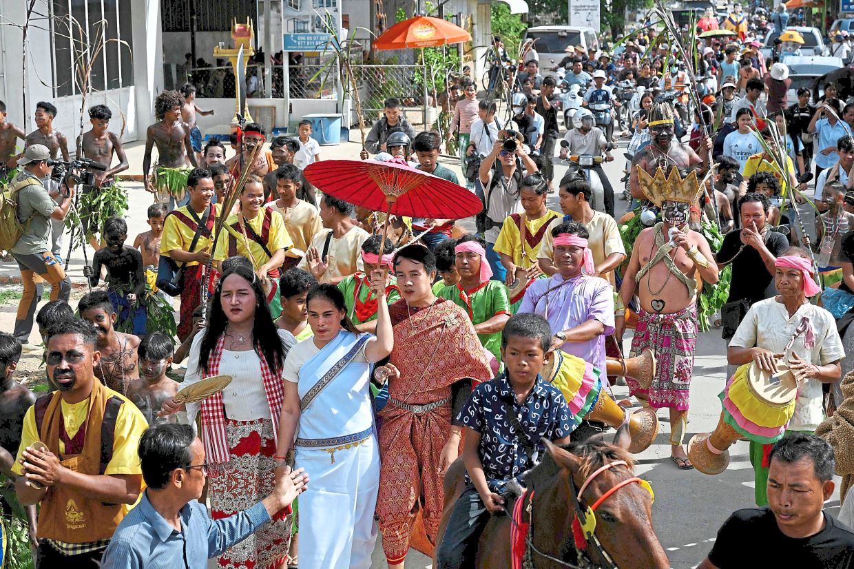 The ceremony, which has become increasingly rare in ­modern times, coincides with the onset of the summer monsoon as farmers prepare for planting rice.