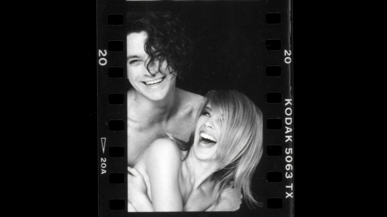 Kylie Minogue and Michael Hutchence. Photo: Handout