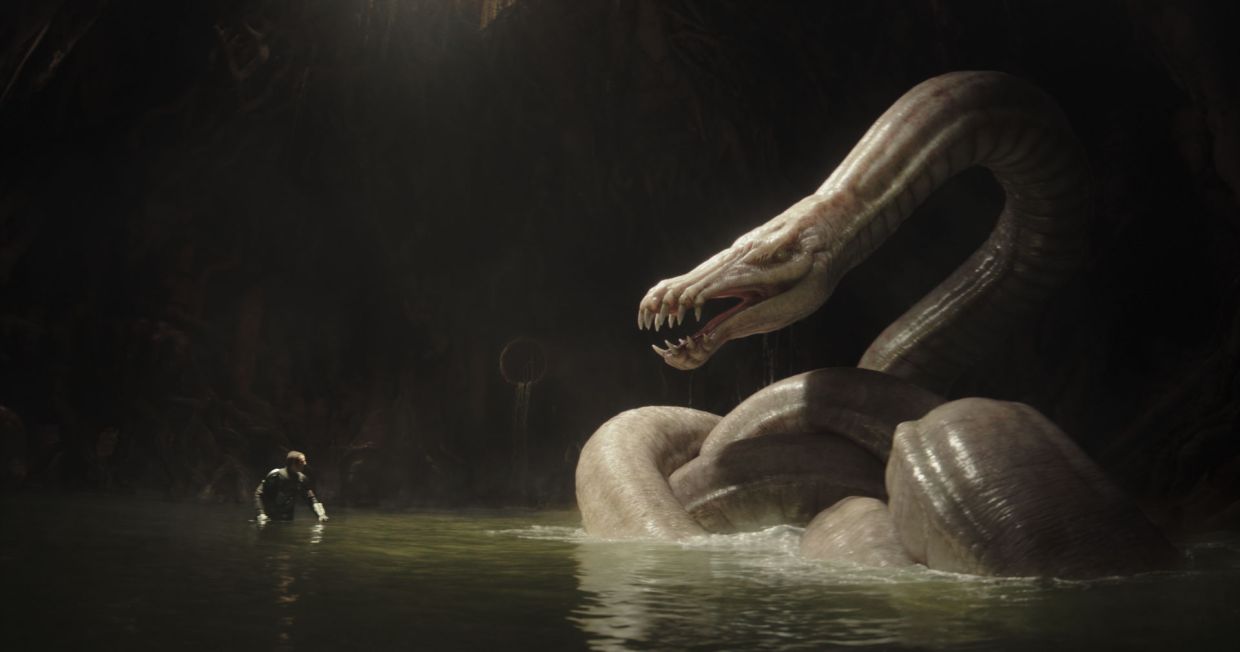 Snakes. Why'd it have to be snakes?