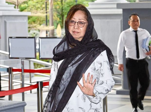 The funds are said to belong to Toh Puan Na'imah Abdul Khalid, her son and seven others.