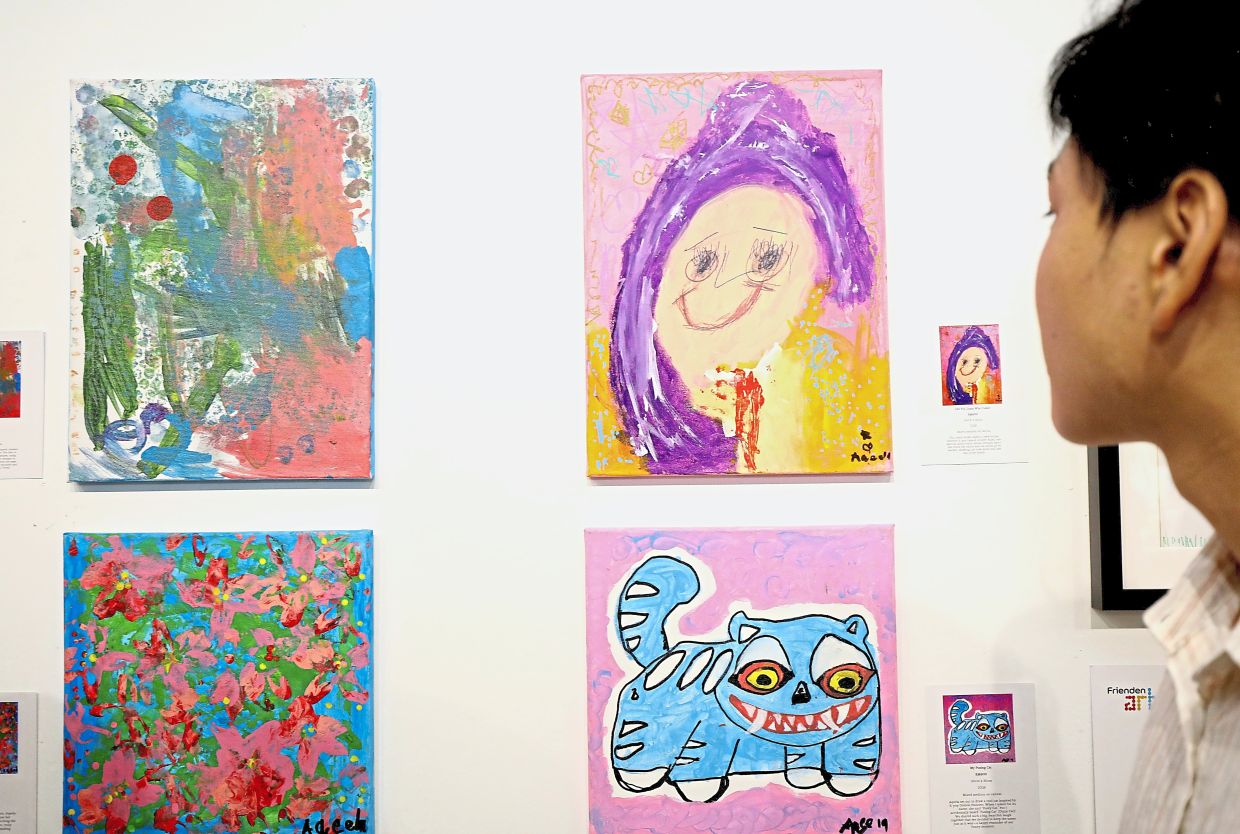 Art provides children with disabilities an alternative avenue for self-expression.