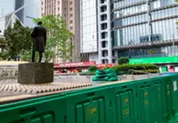 Hong Kong helpers cry out as popular garden in Central to close for underpass work