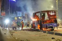 Lynch mob clash over rape suspect