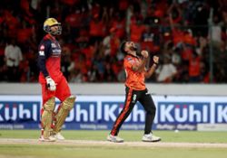 Cricket-'Captain's dream': Hyderabad's Cummins hails fellow quicks after Bengaluru win
