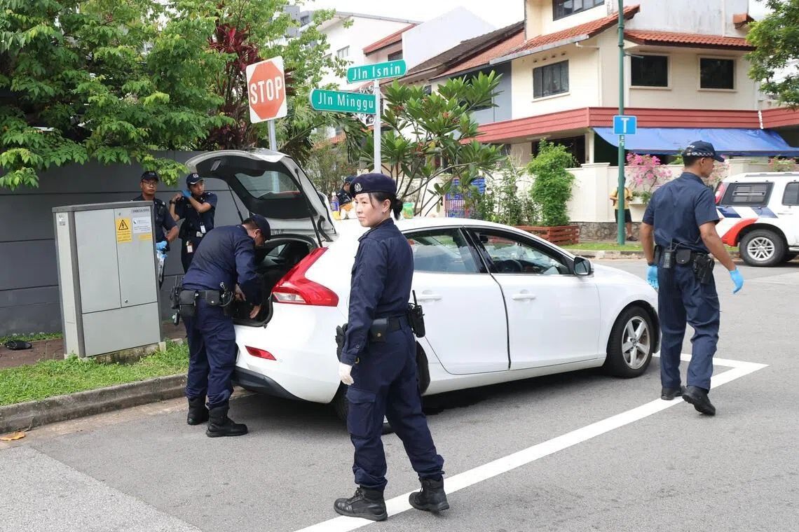 The woman was later arrested for suspected drug-related offences.