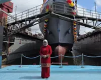 Queen launches Navy’s littoral mission ship batch 2, Tunku Laksamana Abdul Jalil