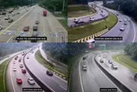 Traffic builds up on major highways as holiday travellers return