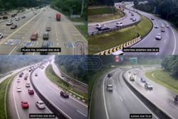 Traffic builds up on major highways as holiday travellers return