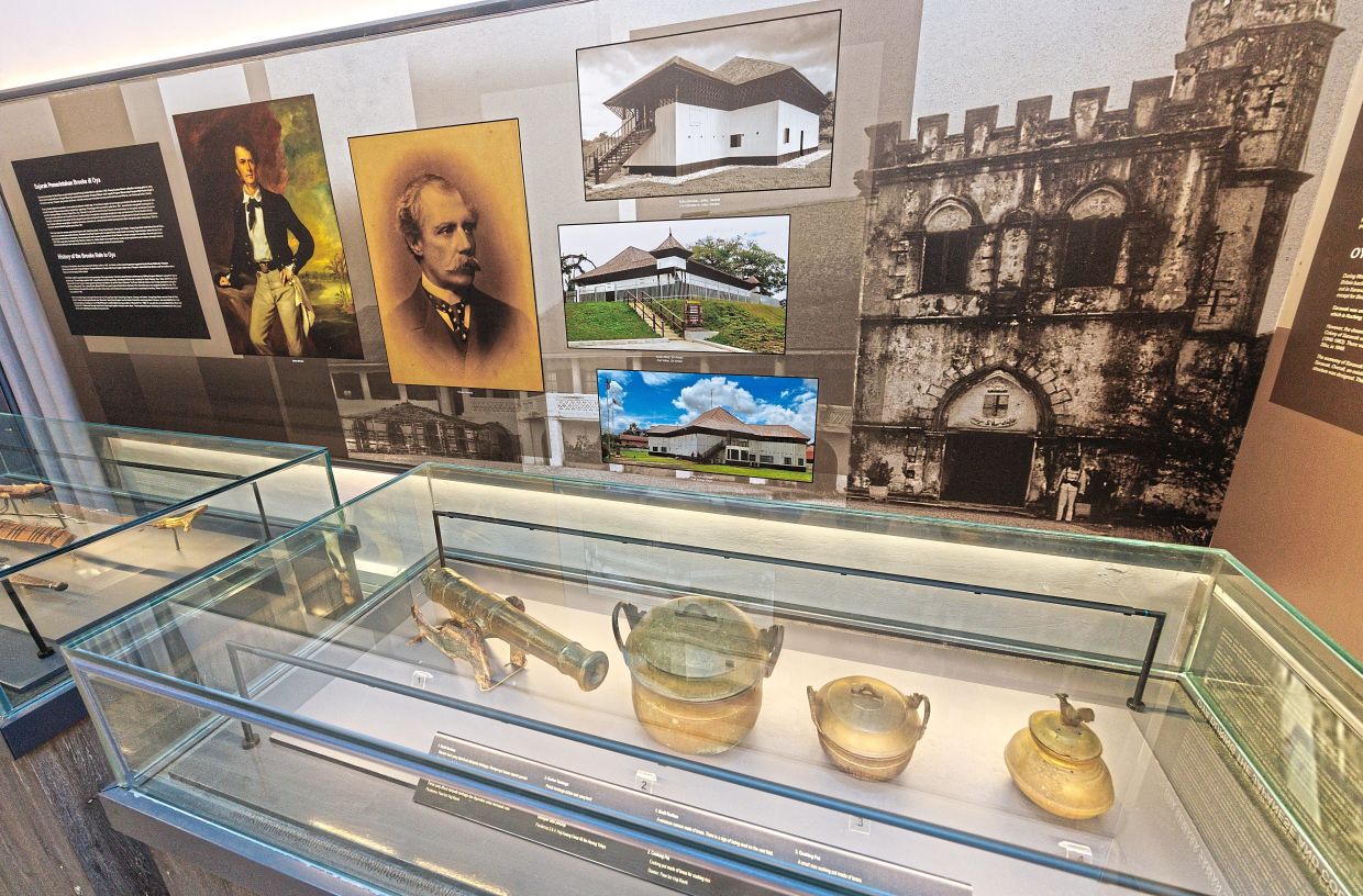 Some of the gallery’s artefacts date back to the era of Vyner Brooke, Sarawak’s third White Rajah.