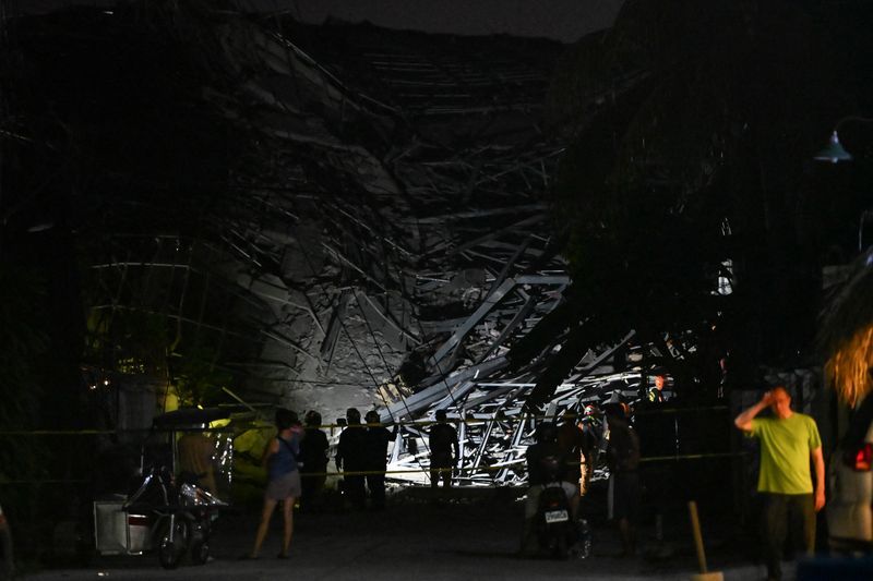 Officials ⁠said an investigation is now underwayinto what caused the collapse of the multi-storey building in the ⁠city ‌of Angeles, north of the capital, Manila.