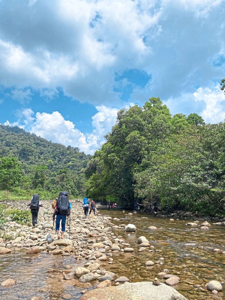 Abdul Rahman does not encourage inexperienced campers to camp solo, or even in a group of two or three people.