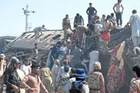 Dozens killed in train explosion