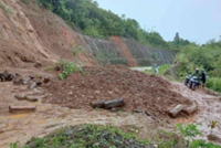 Heavy rain in Myanmar triggers landslide, blocks Putao–Naungmon road