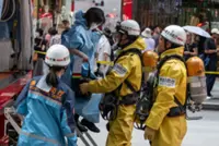 Around 20 injured after spraying incident in Tokyo mall