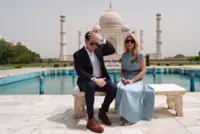 As Iran diplomacy picks up, Rubio tours Taj Mahal