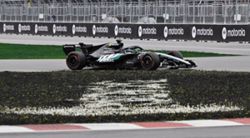 Motor racing-Russell out of Canadian Grand Prix with engine failure