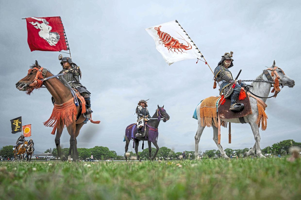 Thousands gathered in Fukushima prefecture for the annual Soma Nomaoi festival, where mounted riders in samurai armour took part in centuries-old equestrian traditions.