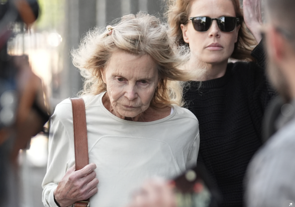 Suzanne Morrison, the late Matthew Perry's mother. Photo: AP