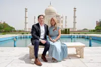 As Iran diplomacy picks up, Rubio tours Taj Mahal