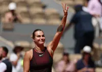 Tennis-Quick and effective: Sabalenka races into French Open second round