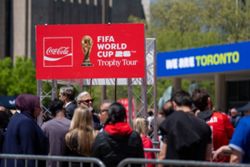 Soccer-Toronto's multi-culturalism on full display for city's World Cup trophy visit