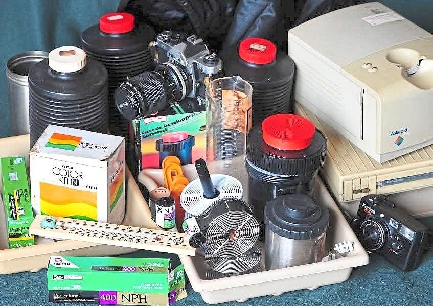 Paraphenalia: All processing and transmitting of images were done manually minus the help of today’s digital technology. — Bernama