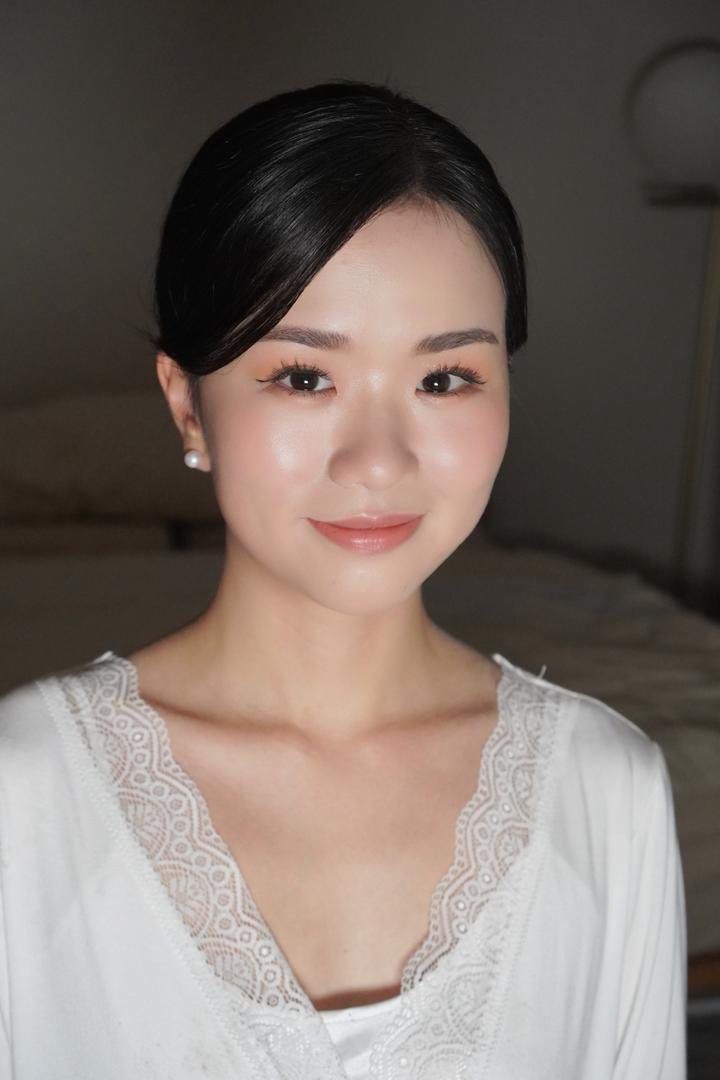 For mori girl makeup, Rynee Tan recommends keeping the coverage light and natural, as seen on the model.