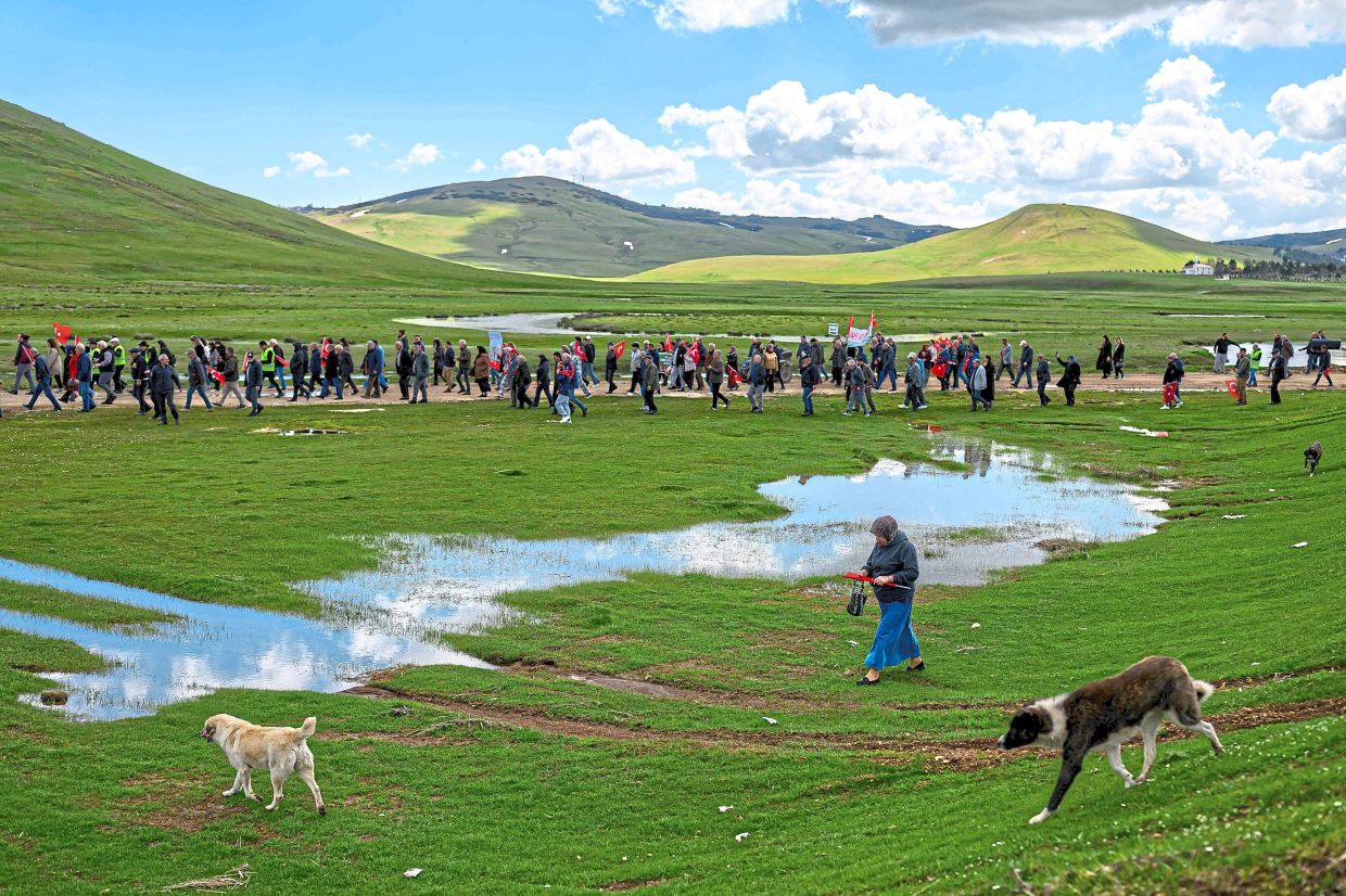 Upon learning that 80% of Ordu’s land had been declared a mining site, locals came out to protest the projects.