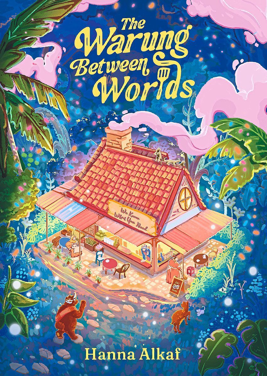 The cover of Hanna's new book ‘The Warung Between Worlds’. Photo: Bookiut 