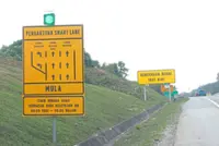 Dangers of low awareness of smart lane usage