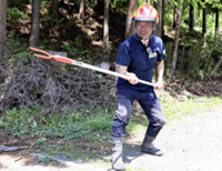 Bear-repelling poles by man attacked by bear in Japan prove a hit