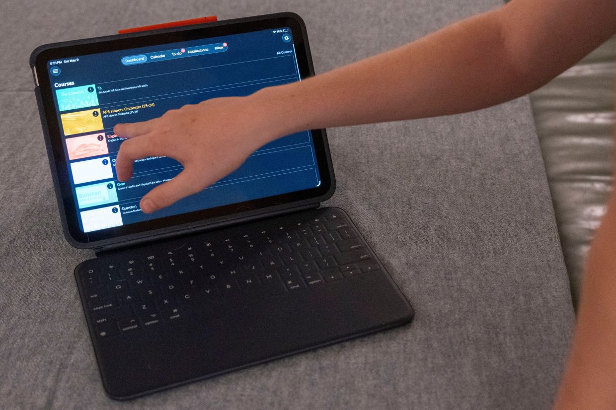 Just a few years ago, America’s public schools were rushing to get every child a laptop. Los Angeles middle school teacher Anna Soffer remembers it well: 