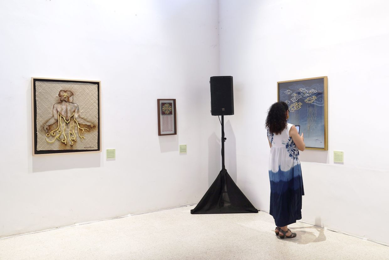 A gallery view of the 'Inspired By Tekat' exhibition at Temu House. Photo: The Star/Art Chen