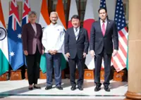Quad foreign ministers fight for relevance in New Delhi as leaders’ summit remains elusive