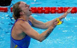 Swimming-Sjostrom's 100m freestyle world record in peril as sub-52 club grows