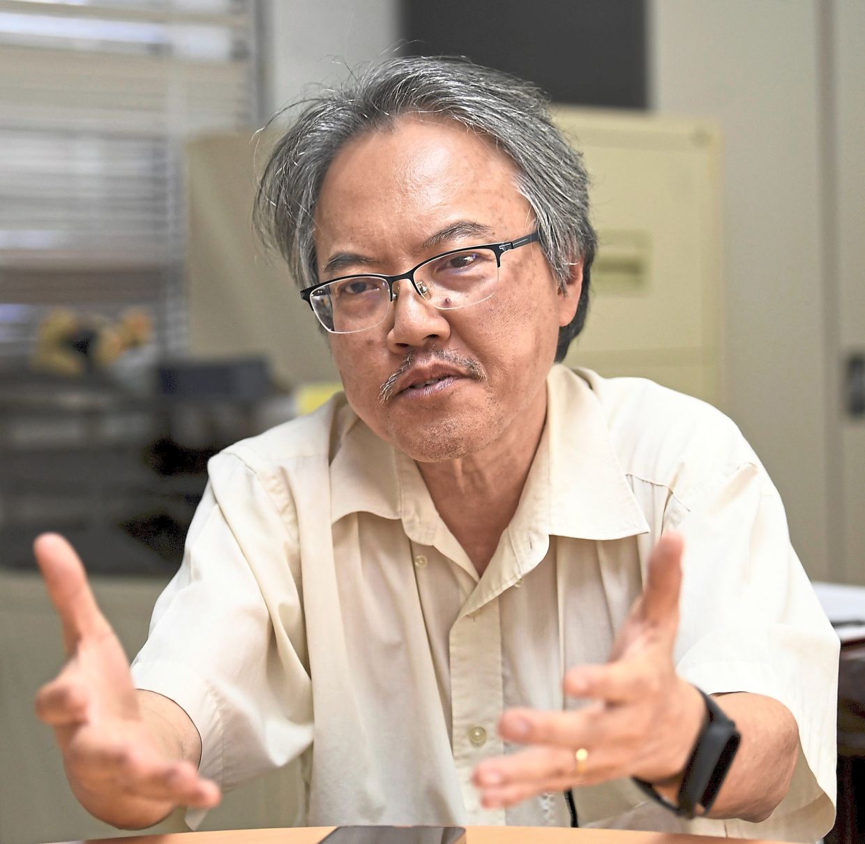 Prof Chiang says water runoff does not just stay within the site, it eventually ends up on public roads, drains and residential areas.