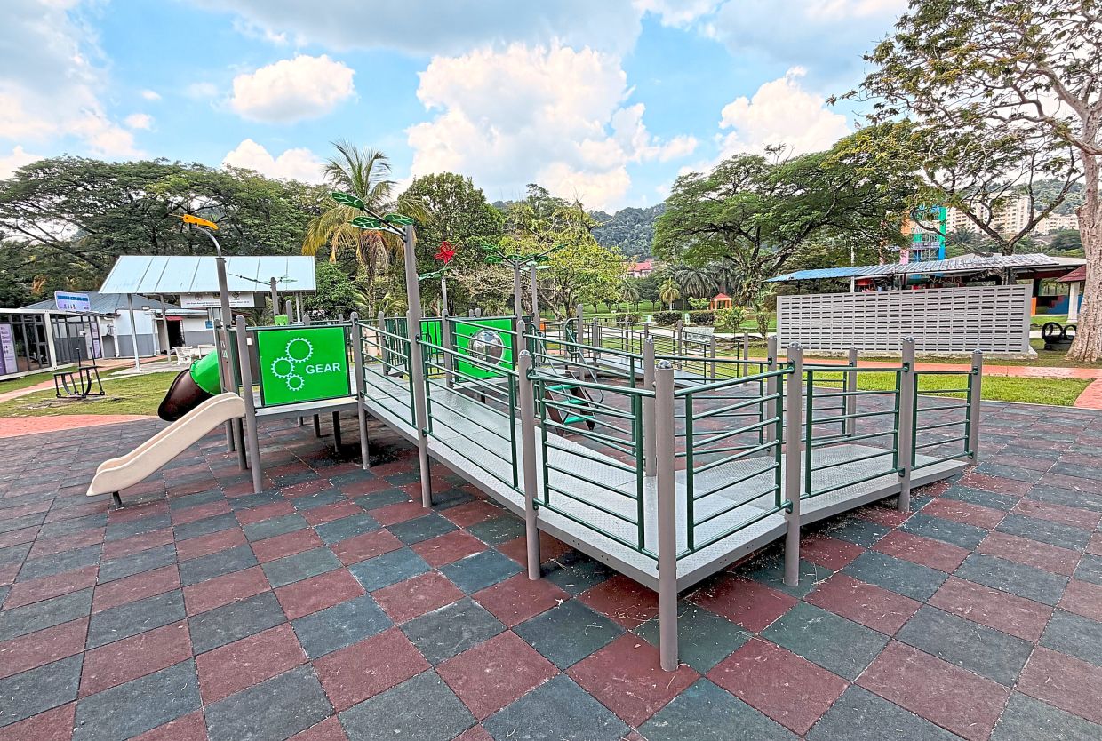 Among the upgrade is an inclusive playground design and senior-friendly fitness equipment.