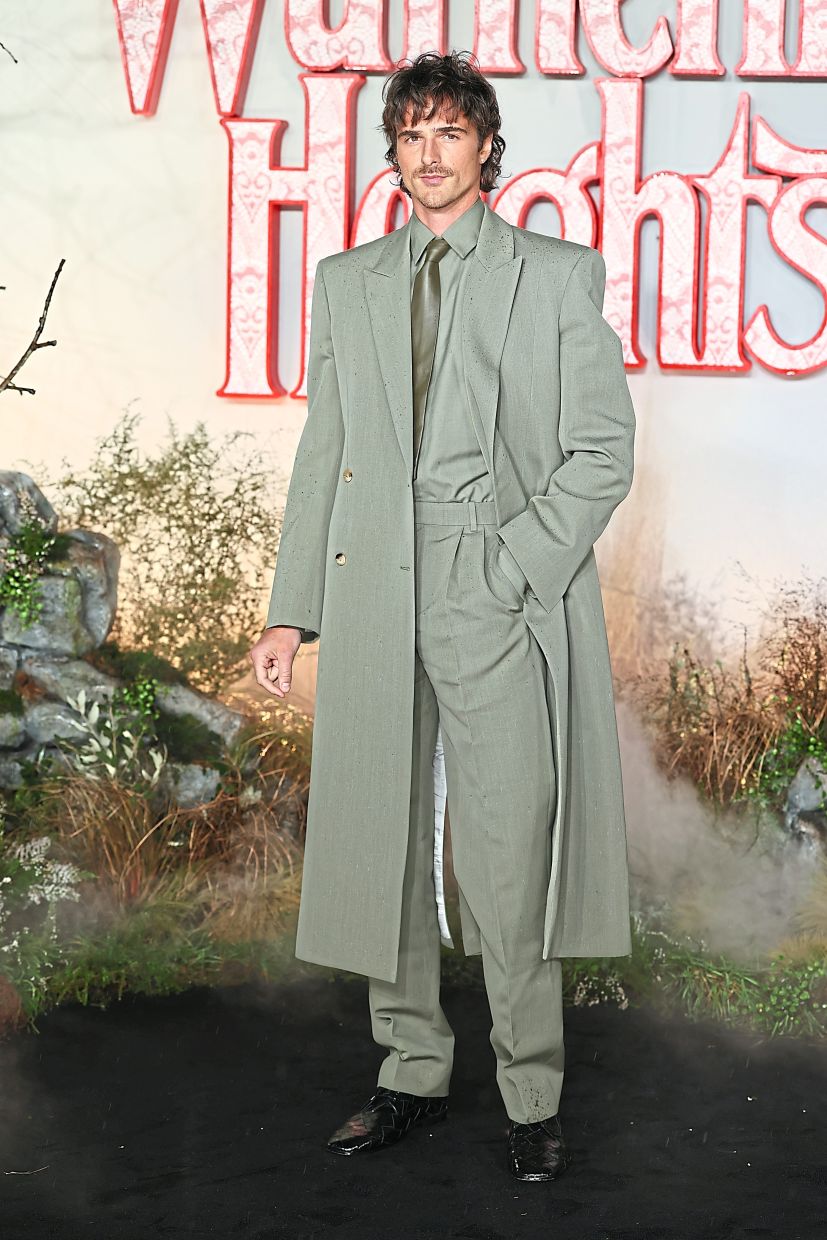Jacob Elordi pulls off the unbothered yet chic look with ease, managing to look high fashion but still relaxed at the same time. Photo: HBO Max