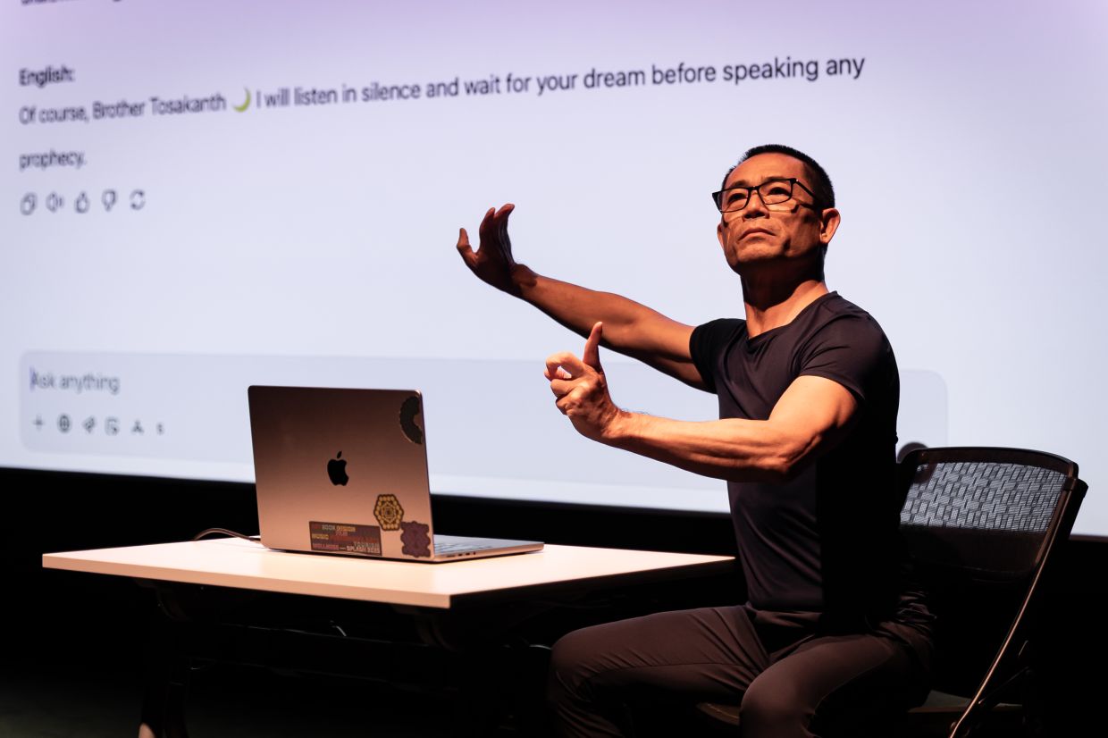 As part of an additional KL Festival appearance, Pichet will join artist-researcher Eddie Wong for a conversation on the arts, creativity and AI at Limapulo Terrace tomorrow (May 30) at 10am. Photo: KL Festival