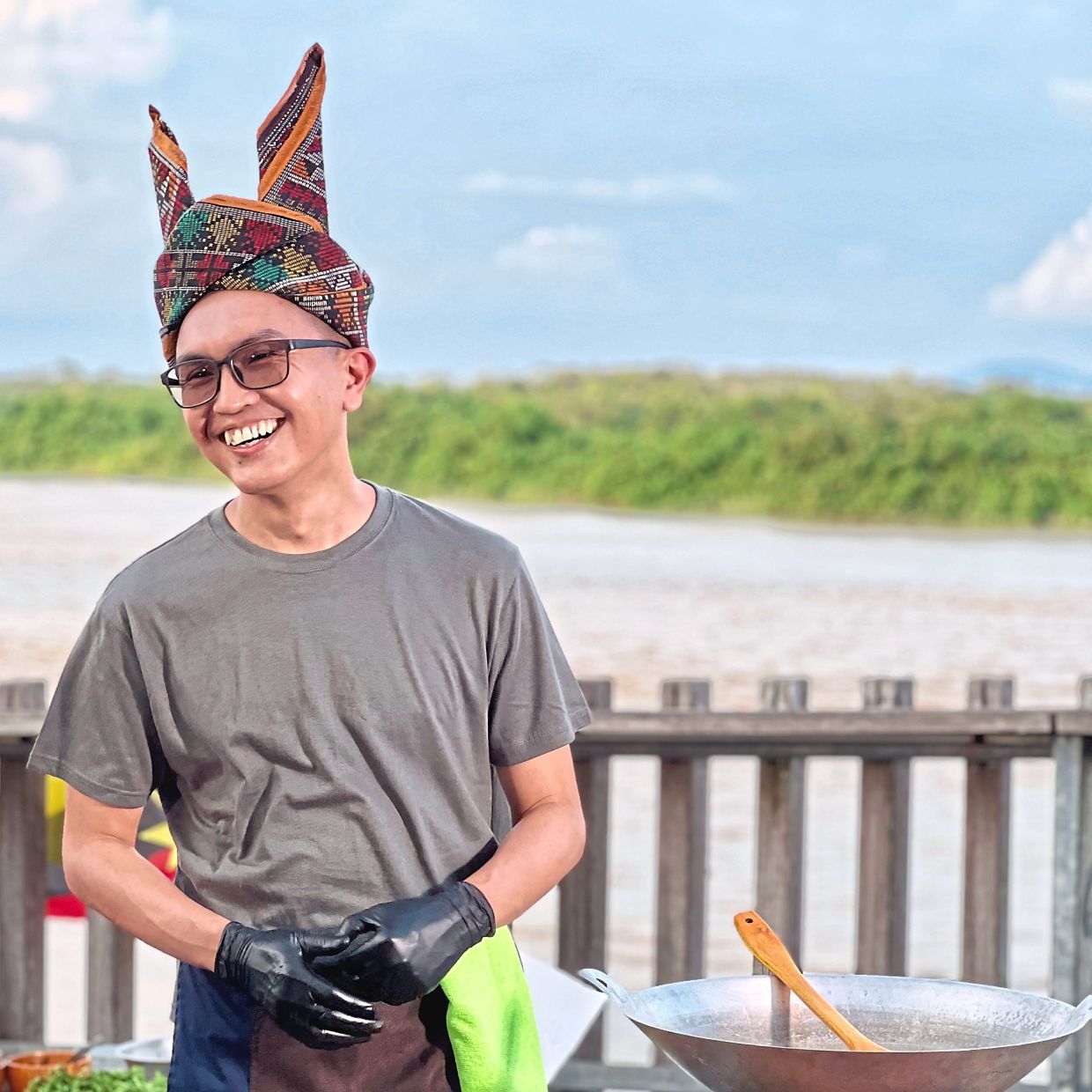 Sabahan culinary advocate Pison says that while culinary traditions in East Malaysia are still going strong, deforestation is causing a massive loss of natural ingredients used in Sabahan kitchens. — PISON JAUJIP