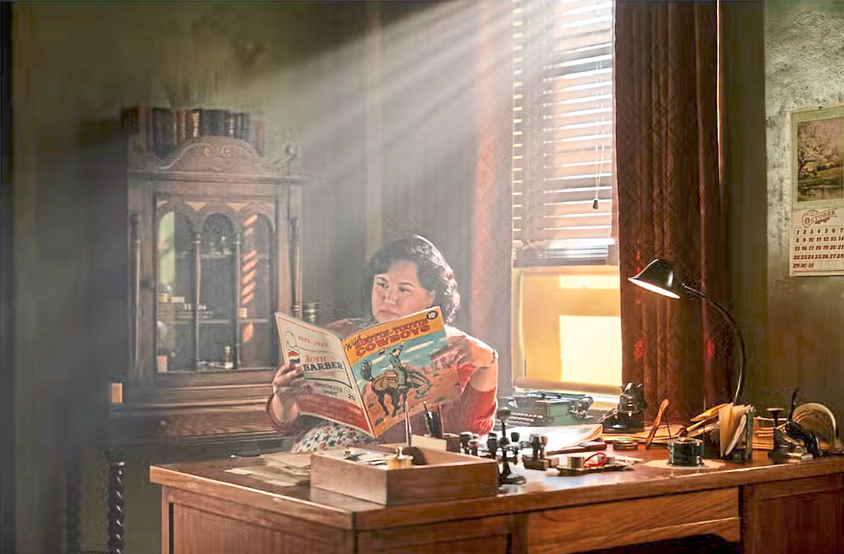 Viewers can choose to watch the series in color or black and white.