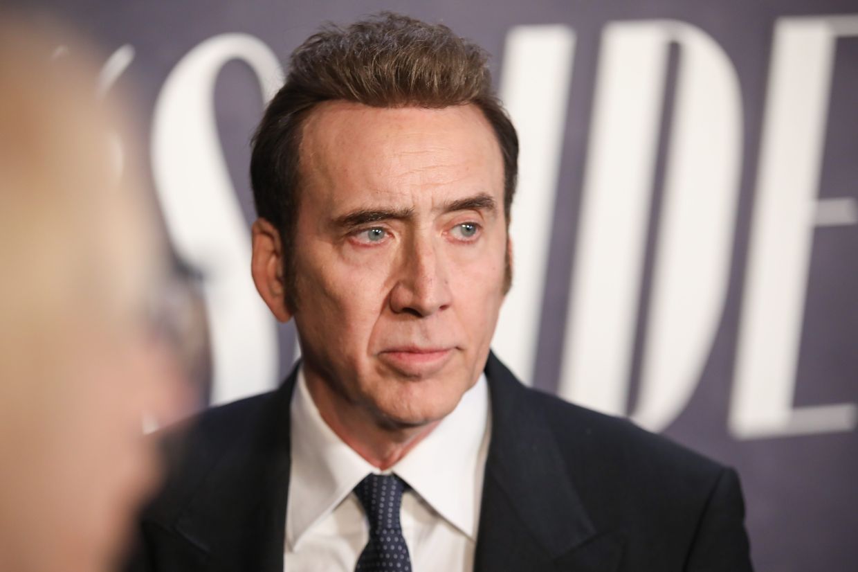 Cage voiced the superhero in the first Spider-Verse film. - AP