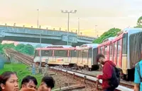 Derailed train leaves commuters shaken