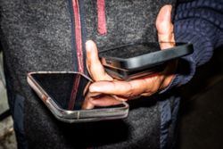 It takes two (or three) phones to make a thing go right