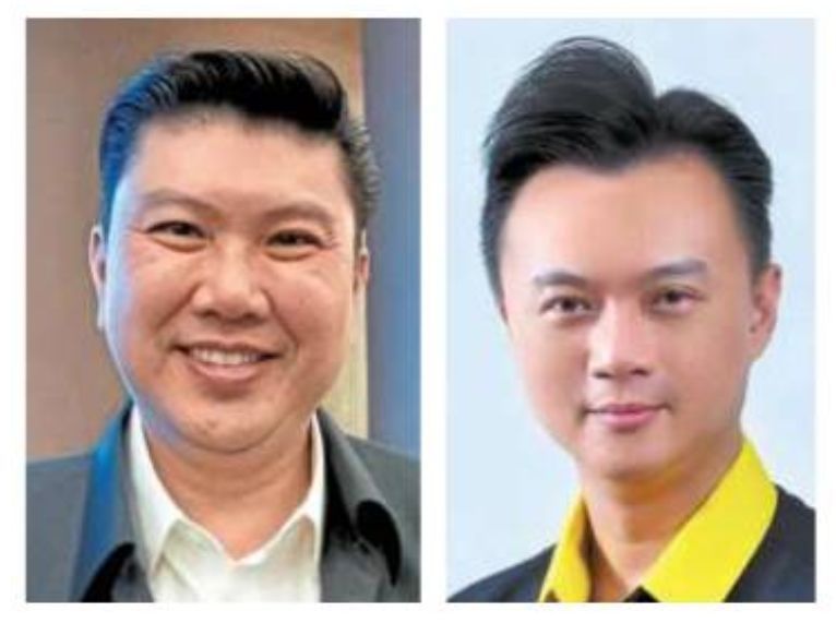Occupany rate: Teo (left) expects bookings to spike once the state election is called while Chia says bookings have already risen.