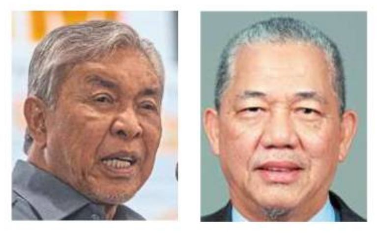 Challenging phase: Ahmad Zahid (left) and Fadillah acknowledge the multiple roles of journalists in the digital era.
