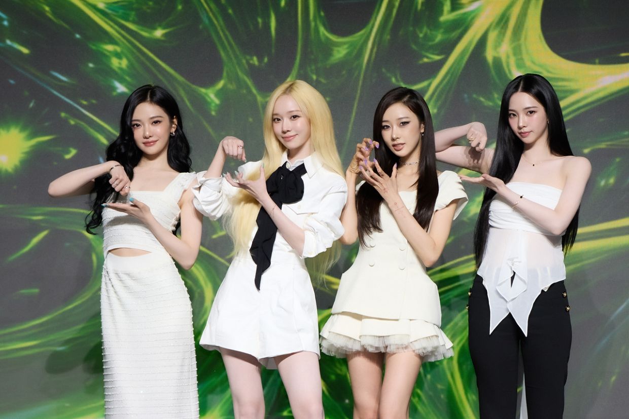 K-pop group Aespa has unveiled its latest album, Lemonade, showcasing a mix of genres and features collaborations with G-Dragon, Ty Dolla $ign and Becky G.