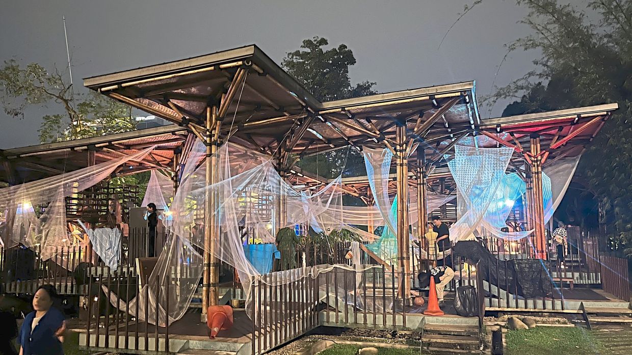 'Ruang Antara Mimpi' offers a conceptual portrait of Kuala Lumpur, drawing on recorded dreams shaped by fear, hope, desire and inhibition. Like dreams, the city holds these aspirations and anxieties, even as they are often overlooked. Photo: The Star/M. Irsyad 