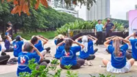 Insurance firm, association organise walk in support of mental health
